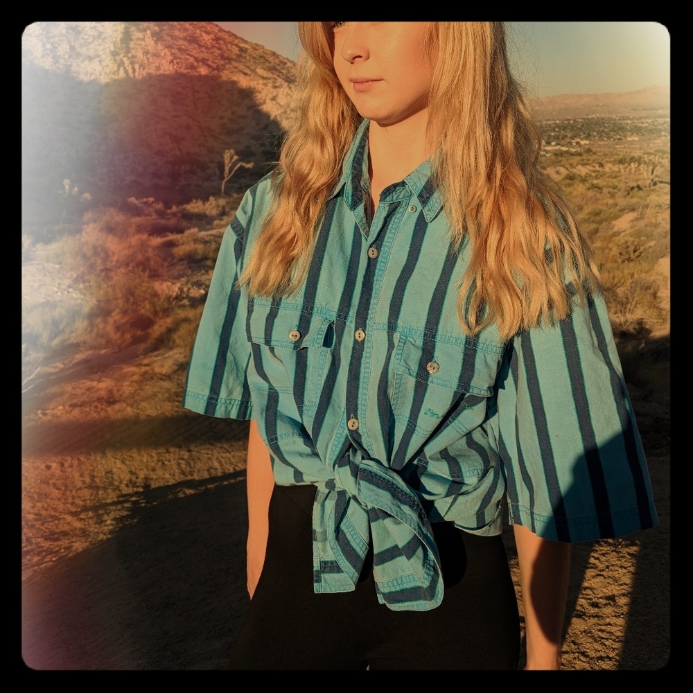 Vintage 90's Mens Polo/Sport Shirt